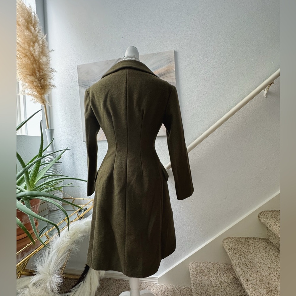Authentic Prada Runway Style Wool Coat View 2